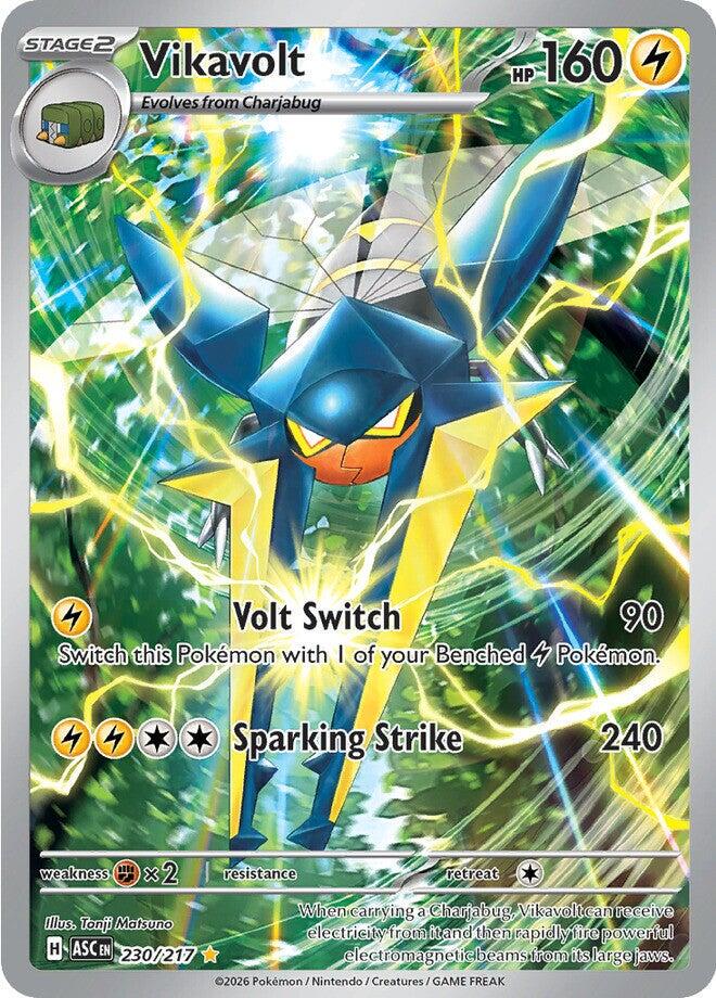 Ascended Heroes Vikavolt Pokémon card